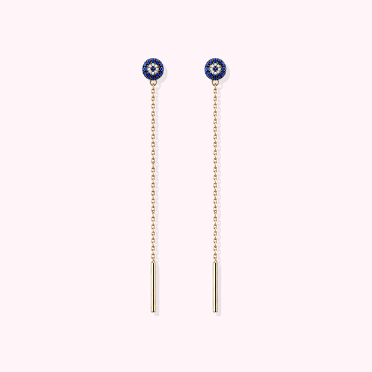 14K Solid Gold Voladores Earrings