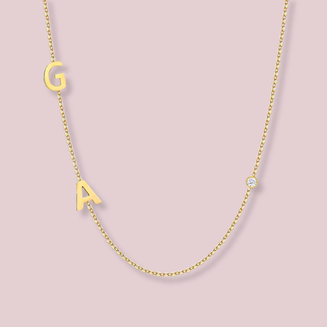 Initial Letter Necklace