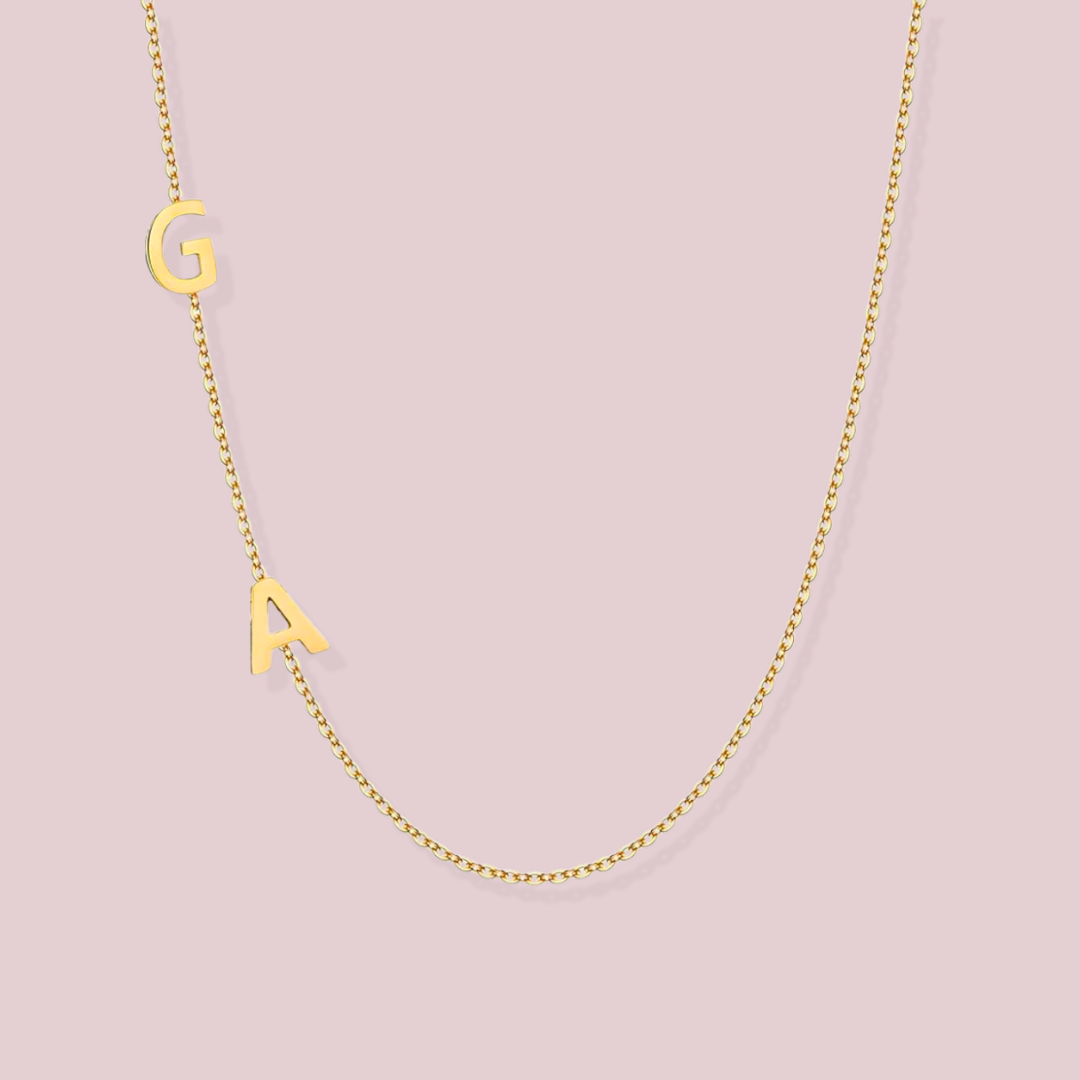 Initial Letter Necklace