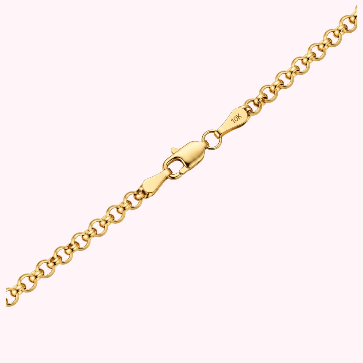 10K Semi Solid Rolo Chain