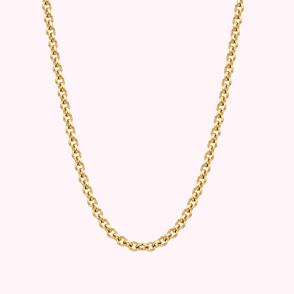 10K Semi Solid Rolo Chain